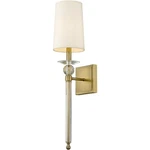 Z-lite 804-1S-RB Open Box Ava Wall Sconce Rubbed Brass. Fixed Price $106.00.