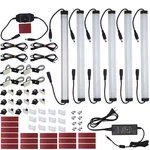 Litever Led Under Counter Lighting Fixtures Plug In, 6 Pcs 12 Bars Per.... Fixed Price $32.95.