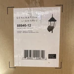 Generation Lighting 88940-12 Outdoor Wall Lantern E26 One 100W. Fixed Price $30.00.