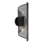 Savoy Essentials Hillbourne Light Sconce, Matte Black/perforated 9-8030-2-89. Fixed Price $266.90.