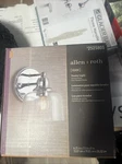 Allen + Roth Eden 1-LIGHT Chrome Mid-century Vanity #2525805. Fixed Price $30.00.
