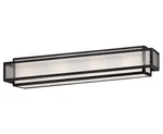 Minka Lavery Camden Square 4-LIGHT Bath Vanity, 4874-283 Aged Charcoal. Fixed Price $187.62.