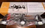 Portfolio 3-LIGHT Vanity Bar Fitter Oil-rubbed Bronze (brand New. Fixed Price $59.99.