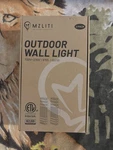 Mzliti 2-PACK Outdoor Wall Light IP65/GU10 Model MZL006 100V-230V *new*. Fixed Price $114.99.