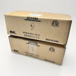 Lot Of 2 New Access Lighting 50511-CH Phoebe Wall Sconces Chrome Fixture. Fixed Price $43.93.