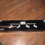 Eglo Cantil Track Light 3-LED Dimmable Adjustable Wall And Ceiling Fixture 33". Fixed Price $41.64.