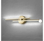 Edislive Bourget 23.62 In. 2-LIGHT Gold Led Vanity Bar With 6000K. Fixed Price $45.49.