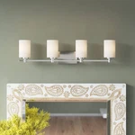 Hinkley Karlie 32" Wide Chrome 4-LIGHT Bath. Fixed Price $319.00.