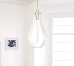 Hunter Fans Lundin Light Pendant Formal STYLE-21 Inches Tall And 11. Fixed Price $80.00.