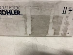 Kohler 11423-BNL Bancroft Brushed Nickel 3-LIGHT Vanity Fixture, Ul Listed. Fixed Price $337.99.