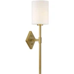 Savoy House Lighting 9-0902-1-322 Destin Wall Sconce Warm Brass. Fixed Price $178.00.