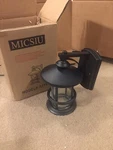 Micsiu Ourdoor Wall Light A17005. Fixed Price $21.99.