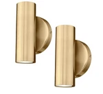 Cargifak Pack Wall Sconce Lights Brass Gold WL4830-2W-BB-B-2PK Indoor. Fixed Price $43.00.