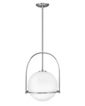 Brushed Nickel Led Pendant From The Somerset Collection. Fixed Price $499.00.