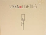 Linea Lighting LL-WL31-BLK Effimero Wall Sconce Black Vanity Fixture,. Fixed Price $45.00.