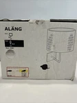 Ikea Alang Wall Lamp White Woven Shade Nickel Plated N107.757.11 New. Fixed Price $49.99.