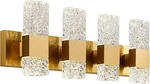 Gold Bathroom Vanity Fixtures Brushed 4-LIGHT,. Fixed Price $184.13.