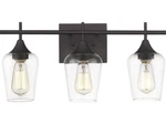Osimir Bathroom Fixtures, 21 Inch Farmhouse 3-LIGHT, Bronze. Fixed Price $49.00.