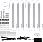 Under Cabinet Lighting Plug Cold White 6000K,6 Pack 11INCH Led. Fixed Price $74.99.