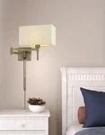 Cal Lighting 60W Robson Wall Swing Arm Reading Lamp Antique Brass WL-2930-AB. Fixed Price $136.61.