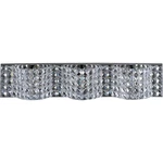 ET2 Contemporary Lighting E24277-20PC Wave Bathroom Vanity Polished Chrome. Fixed Price $206.40.