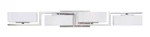 Designers Fountain 6714 Satin Platinum Meridian 4-LIGHT Vanity. Fixed Price $95.96.