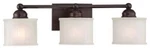 Minka-lavery 6733-167 3-LIGHT 24 Inch Bath & Wall. Fixed Price $128.99.