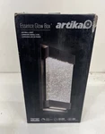 Artika Medium Essence Glowbox Black Outdoor Led Wall Mount Lantern Bubble Glass. Fixed Price $54.99.