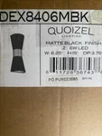 Quoizel DEX8406MBK Dexter Led 15 Inch Matte Black Outdoor Wall Lantern (new). Fixed Price $92.99.