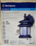 New Westinghouse Lighting 64003 Led Exterior 9.75" Lantern Bronze Finish Crackle. Fixed Price $47.99.