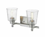 Z-lite 464-2V Bohin Light 16"W Vanity Nickel. Fixed Price $99.99.