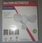 Utilitech Motion Activated Hard Wired Led Security Light Outdoor White. Fixed Price $21.50.