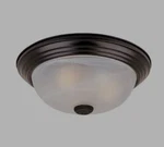 Designers Fountain 11.25" 4.5" Small 2-LIGHT Oil Rubbed Bronze Ceiling. Fixed Price $9.99.
