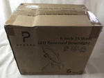 Popanu 6-INCH Led Recessed Slim Downlight Canless Ceilling Lights. Fixed Price $40.49.
