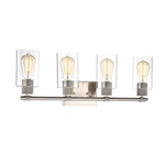 Chloe Lighting Mercy Contemporary 4 Brushed Nickel Bath Vanity Fixture.... Fixed Price $79.28.