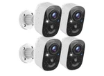 4 Maxiviz Security Cameras Wireless Outdoor, Battery Powered For Home. Fixed Price $84.99.