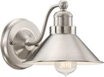Kira Home Welton 8.5" Industrial Wall Sconce Brushed Nickel Light Fixture. Fixed Price $48.74.