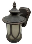 Progress Lighting Resort Collection Wall Lantern Aged Copper-good Working Cond.. Fixed Price $39.95.