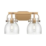 Innovations Lighting Pilaster Ii Bell 2-LT 6" Bath, Bb/sg 423-2W-BB-G412-6SDY. Fixed Price $306.24.