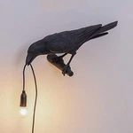 Aooxida Wall Sconce Lighting Office Decor Crow Desk Lamp D, Black Right. Fixed Price $38.76.