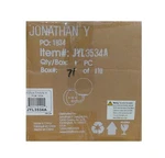 Jonathan Louis 1-LIGHT Brass Gold Vanity Light, Frosted Glass, Modern Led. Fixed Price $34.03.