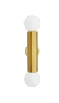 Arteriors - 44940 Vintage Brass Emerson 2 Light Wall Sconce. Fixed Price $99.99.