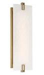 Minka Lavery 921-L Aizen 19" Tall Led Wall Sconce Brass. Fixed Price $249.00.