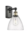 Innovations Lighting 516-1W-12-8 Bristol Sconce Glass 12" Black. Fixed Price $213.40.