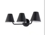 Fifth And Main HD-2631-MB Whitney 3-LIGHT Matte Black Vanity W/metal Shade. Fixed Price $39.99.
