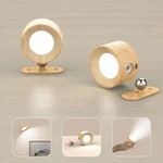 Koopala 2PACK Led Wall Lamps With Rechargeable Battery Operated, Wood-b. Fixed Price $45.82.