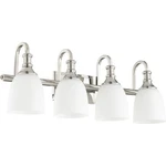 Quorum Richmond Light 27.75' Vanity, Polished Nickel 5011-4-62. Fixed Price $158.40.