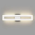 White Bathroom Vanity Light Modern Wall Sconce. Fixed Price $69.99.