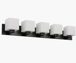 Design House Dove Creek 5 Light 40 In Vanity Matte Black Glam Modern. Fixed Price $71.10.