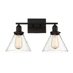 Savoy House Drake 2-LIGHT Bathroom Vanity Light, English Bronze 8-9130-2-13. Fixed Price $232.00.